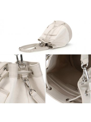 Kangol Tapi Canvas Bucket Bag- Ivory 3787